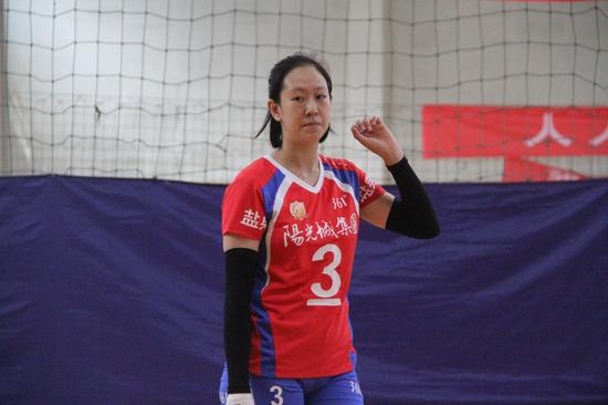 福建阳光城女排备战全国锦标赛福建 阳光城胡