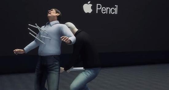 库克受到Apple Pencil攻击