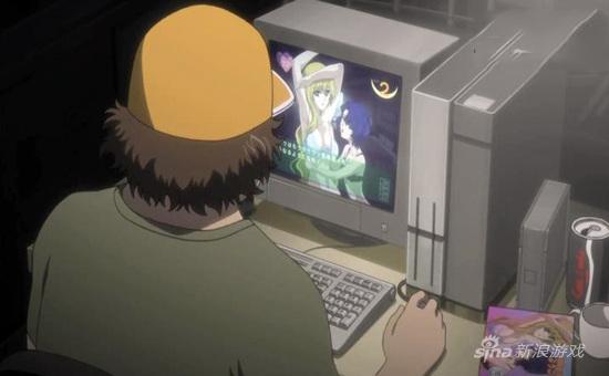 不少日本学生使用电脑通常是玩GAL游戏或者看动画