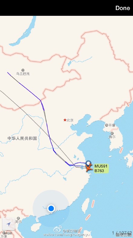 上海飞往莫斯科航班自蒙古折返 在浦东机场盘