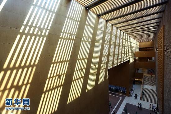 天津大学高颜值新图书馆启用(图)