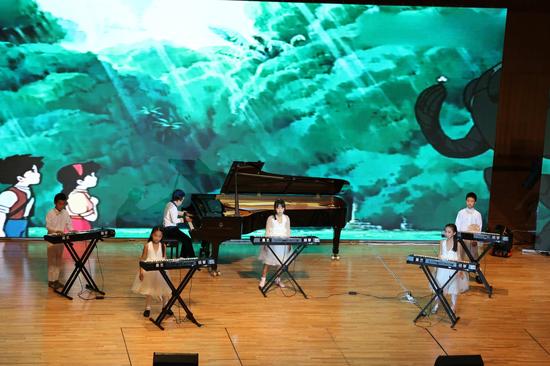 鋼琴比賽現場