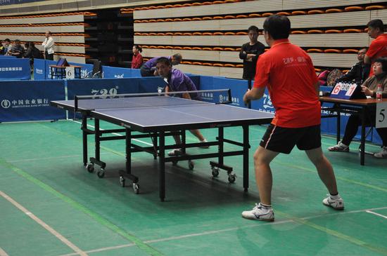 729·豪安天津市首届业余乒乓球联赛激战正