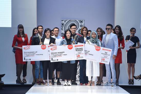 亚洲航空寻找设计师比赛结果在吉隆坡时装周
