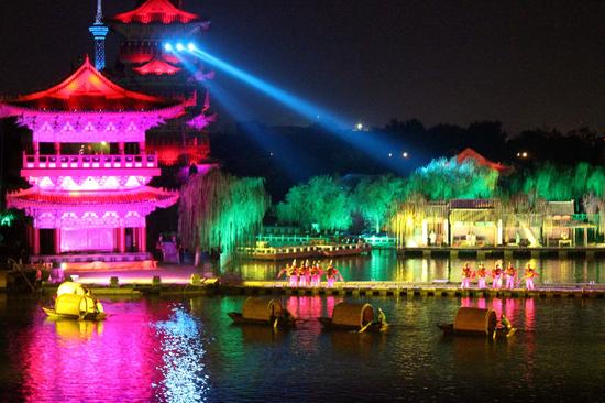 清明上河園美景