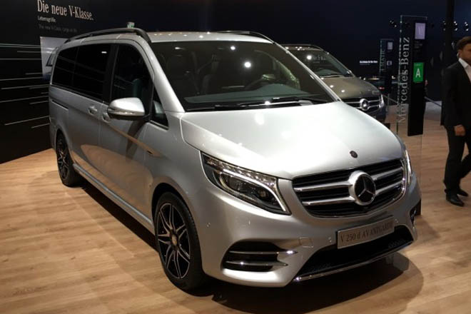 奔驰V级特别版于法兰克福车展正式发布