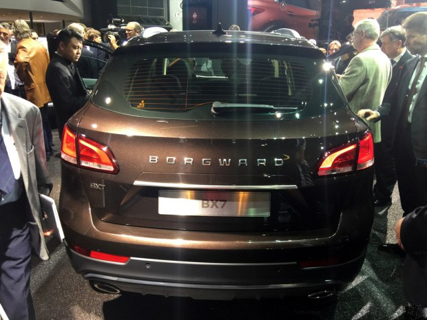 宝沃首款SUV BX7于法兰克福车展震撼发布