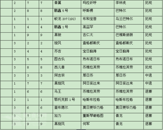 1.4米以上走马2000米