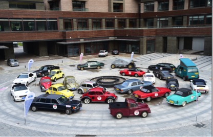 “中国国际名城经典汽车巡礼”整装待发