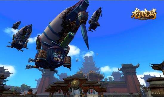 网游《龙门虎将》国战飞艇精彩瞬间_网络游戏