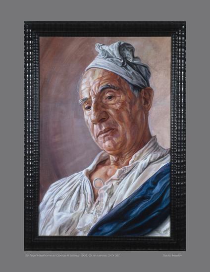 演員 Nigel Hawthorne as George III