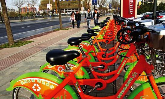 西安公共自行车日均使用达22.5万人次