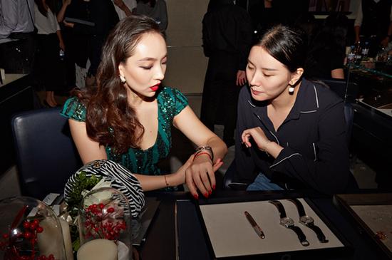 曾美慧孜亮相绿裙娇娆显柔情_手机新浪网