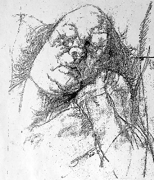 姜建忠素描作品