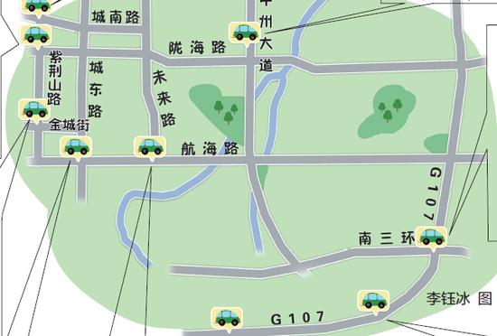 郑州市区东南9个易堵点公布 交警给出绕行建议