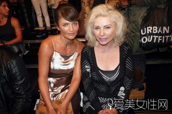 Helena Christensen 和 Debbie Harry