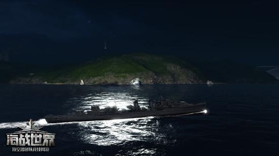 图6：全新版本夜战模式潜艇逆天