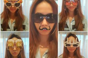 蔡依林千变眼镜追潮流 粉丝：你就是流行