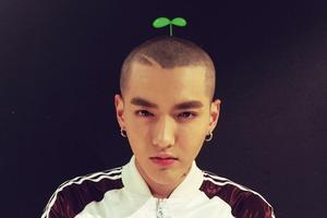 吴亦凡光头长草帅气 自侃:还好不影响颜值