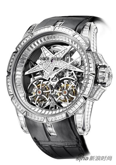 ROGER DUBUIS罗杰杜彼与2015年钟表与奇迹 —— 亚洲高级钟表展（WATCHES&WONDERS 2015） ASTRAL SKELETON星际镂空时计璀璨于浩瀚星海