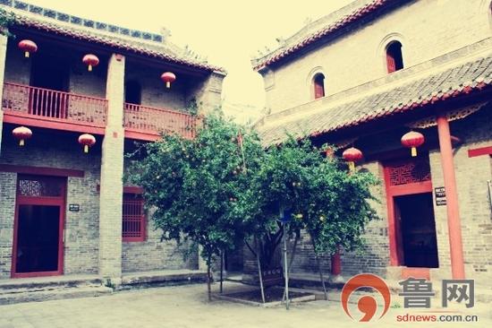 規(guī)模宏大的朱家大院