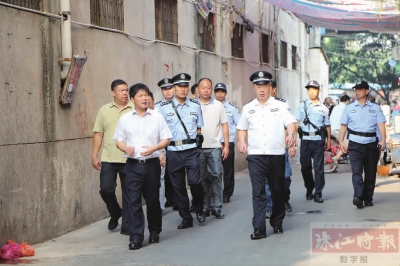 南海清查岐东新村出租屋 重拳出击整治顽疾