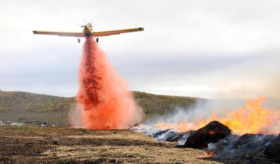 警地联合演练助大兴安岭防火 提高灭火作战能