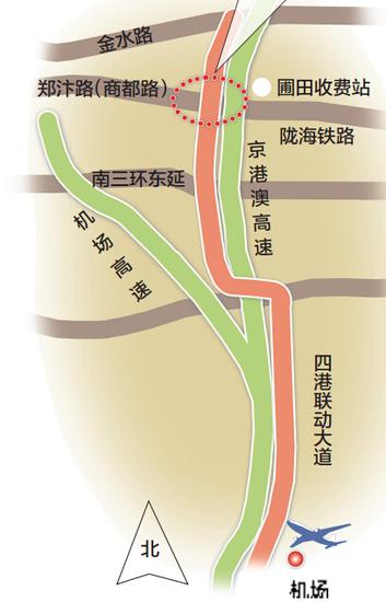 鄭州四環徹底貫通 黃河大橋到港區僅需40分鐘