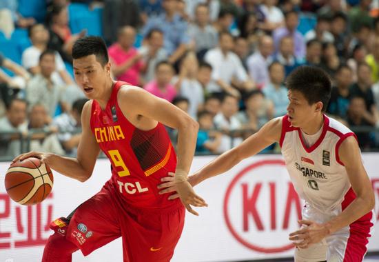 中国男篮VS新加坡男篮_直播间_手机新浪网
