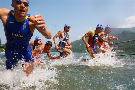 男子参加北京铁人三项脑死亡