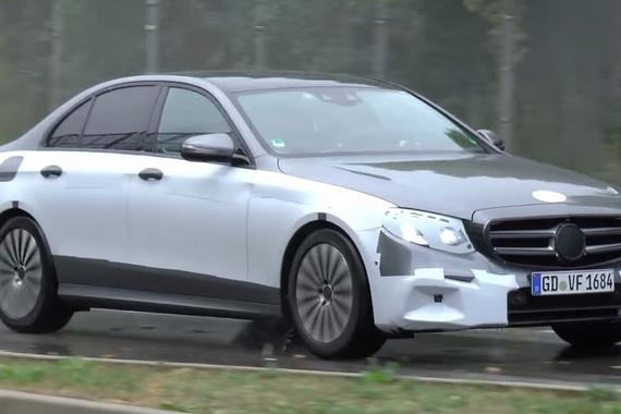 新一代梅赛德斯奔驰E级谍照 搭载全新引擎