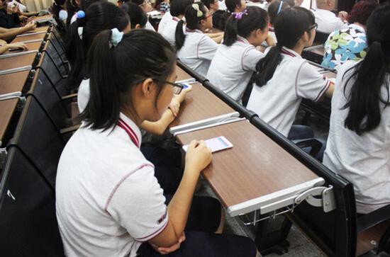 现场学生体验