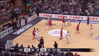 易建联大帽,郭艾伦快攻得分