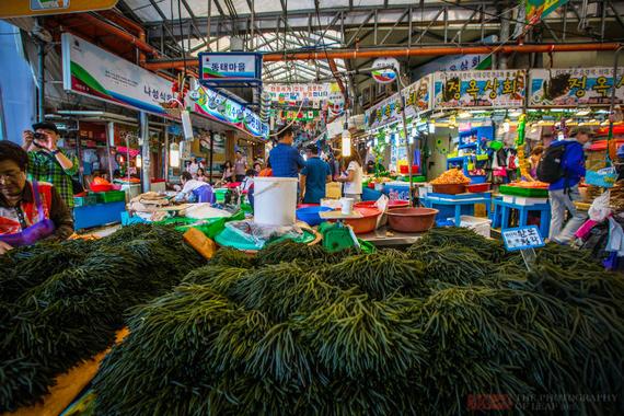逛济州东门市场 感受韩国市民日常生活 _成都