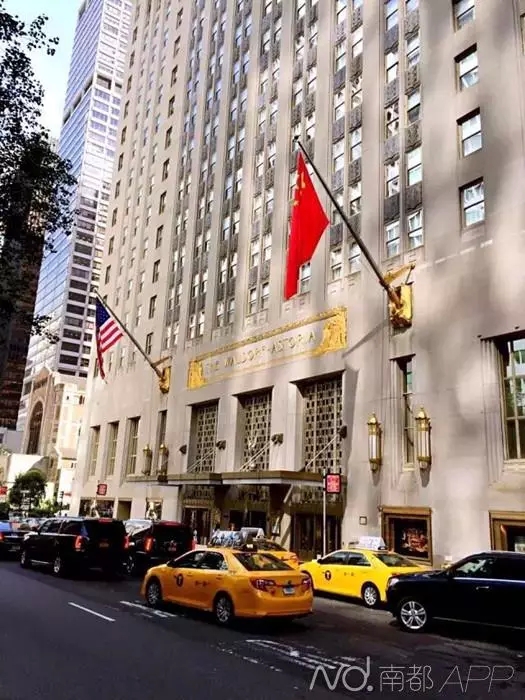 华尔道夫酒店外景。安邦提供