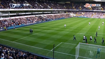 热刺v曼城进球gif:德布劳内又破门 热刺连进4球