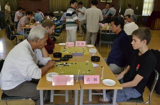 铁军老将大战欧洲小棋手