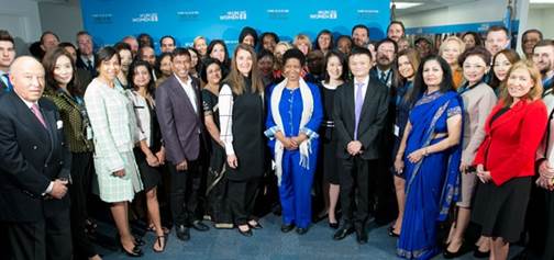 9月26日，女性赋权全球企业家领袖会议在美国举行。（图片来自联合国妇女署官方网站）