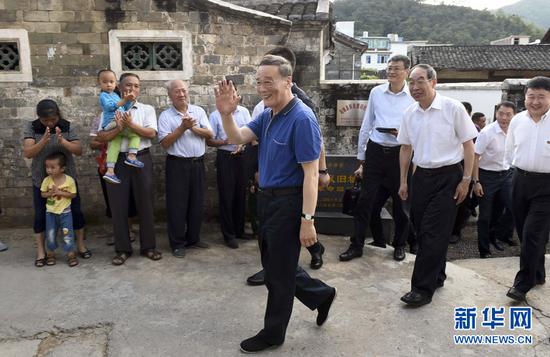 王岐山在福建调研