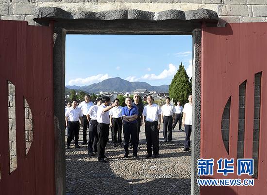 王岐山在福建调研