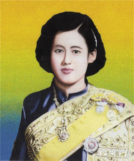 诗灵通公主绣像