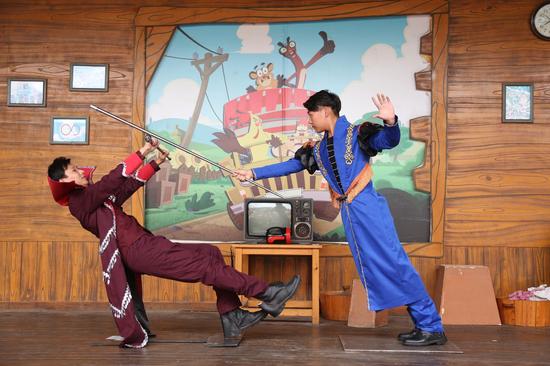 魔法森林表演劇