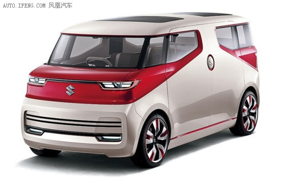 铃木Air Triser官图曝光 外型似面包车