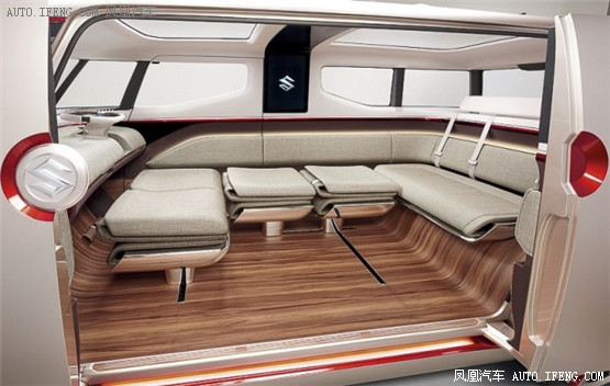 铃木Air Triser官图曝光 外型似面包车