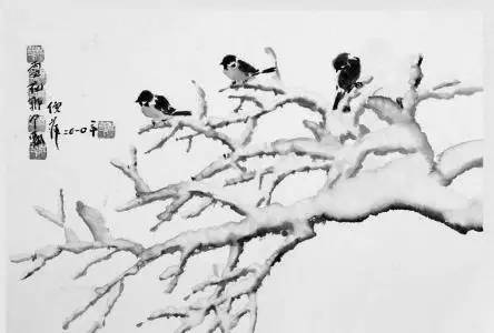 2011年，倪萍一幅名为《韵》的水墨画拍得118万元。