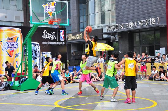 痛快对战 康师傅冰红茶街区篮球争霸赛惠州站