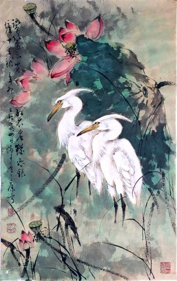 康宁 双鹤79x50cm