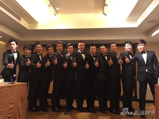 吴京加盟黄晓明兄弟团授经验