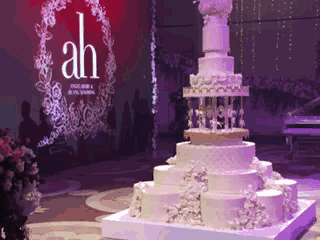 一分钟带你亲临 黄晓明Baby婚礼 现场