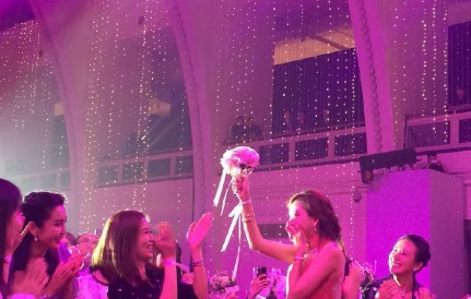  林志玲抢到 婚礼 捧花  谁能把女神娶回家?|林志玲